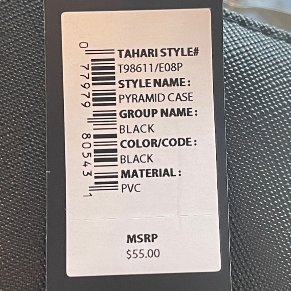 TAHARI Cosmetics Pyramid Case - Picture 6 of 14